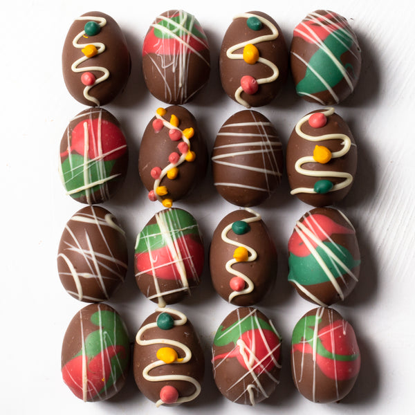 Milk Chocolate/Salted Caramel Truffle Easter Eggs (box of 4 eggs/120 g