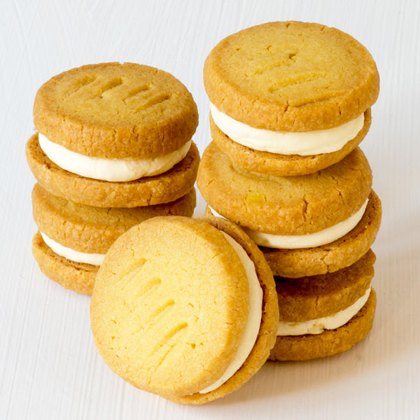 Classic Vanilla Melting Moments (box of 6 biscuits)