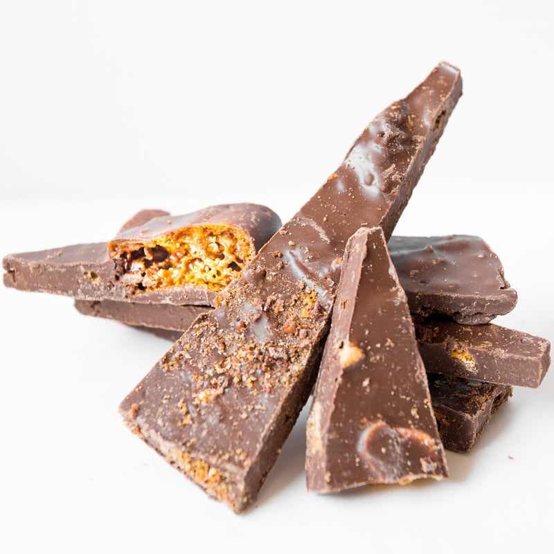 Honeycomb Milk Chocolate Bark 100g