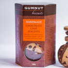 Gumnut Biscuits marbled chocolate and vanilla shortbread with dark and white chocolate chips