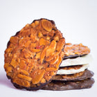 Gumnut Biscuits Petite Florentines with slivered almonds, orange peel and cherries