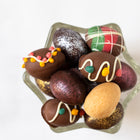 Milk & Dark Chocolate Truffle Easter Eggs (box of 4 eggs/120 grams)