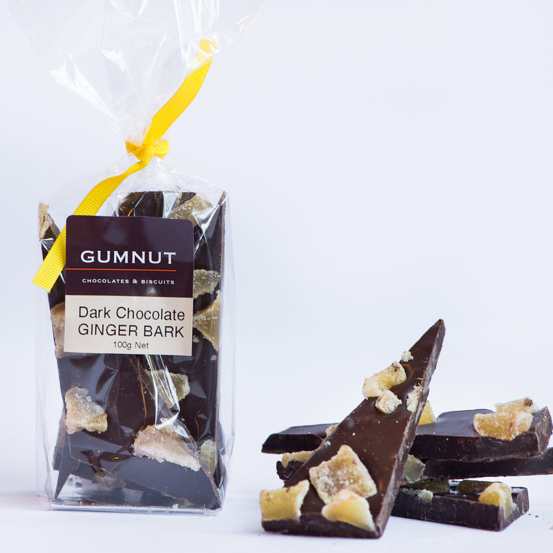 Dark Chocolate Ginger Bark 100g