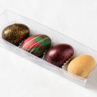 Assorted Chocolate Truffle Easter Eggs (box of 4 eggs/120 grams)