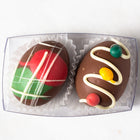 Milk Chocolate/Salted Caramel Truffle Easter Eggs (box of 2 eggs/60 grams)