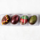 Milk & Dark Chocolate Truffle Easter Eggs (box of 4 eggs/120 grams)