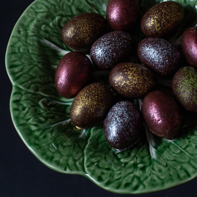 Dark Chocolate Truffle Easter Eggs (box of 4 eggs/120 grams)