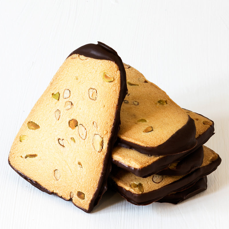 Pistachio & Almond Shortbread (box of 6 biscuits)